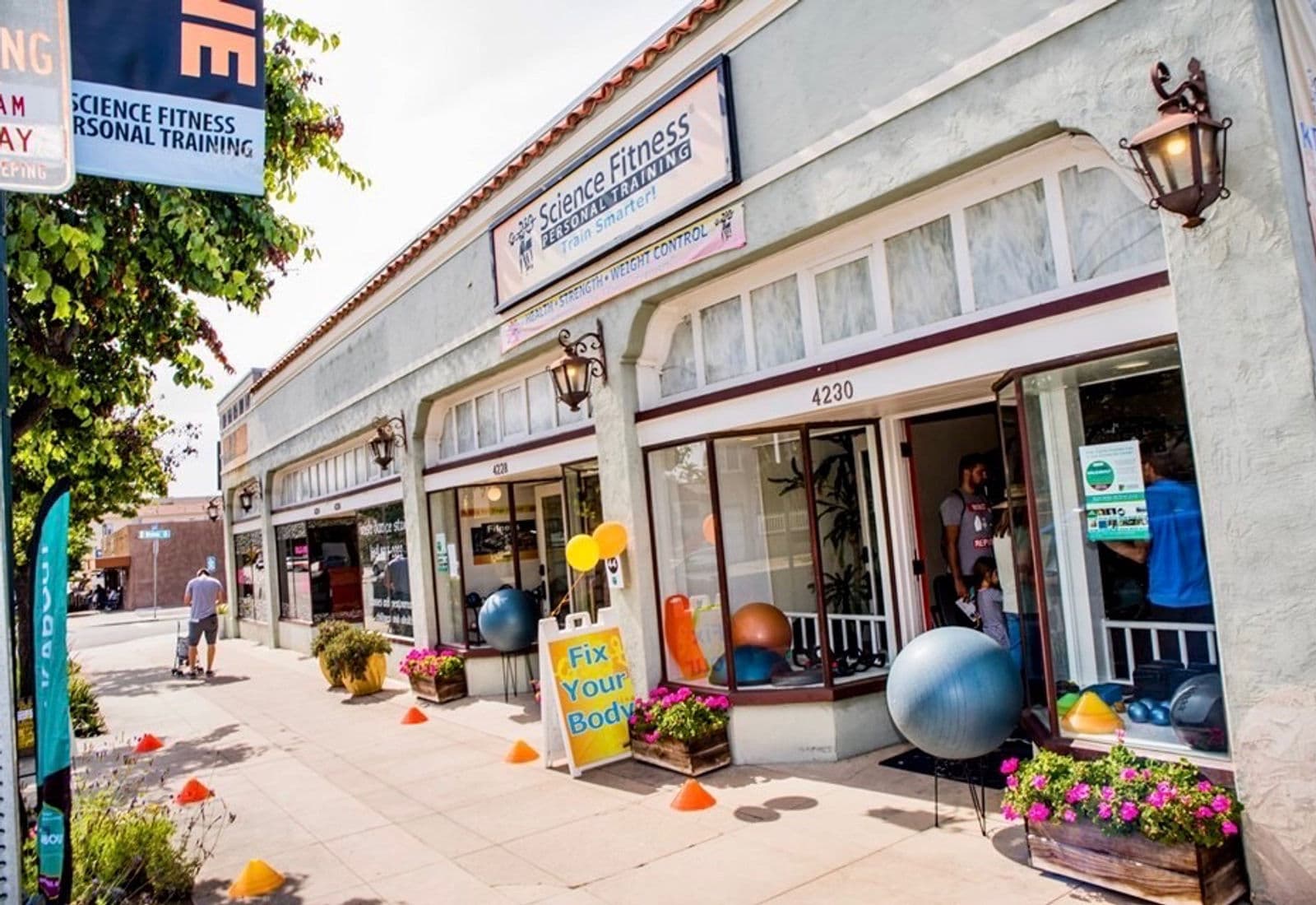 Science Fitness storefront at 4228 Adams Avenue